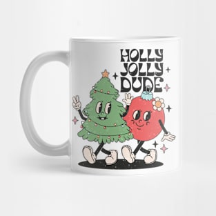 Retro Christmas Mascot Mug